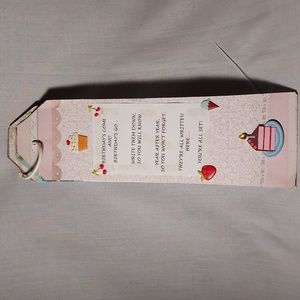 Handmade One of a Kind 12 Month Calendar on a Ring